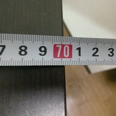 2人用 ダイニングテーブル 幅700×奥行500×高さ735mm 木目 業務用 店舗用 家具 カフェテーブルの画像