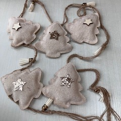 クリスマスガーランド　　キラキラ