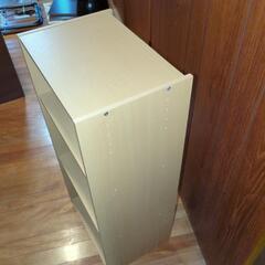 カラーボックス　ベージュ　収納　家具の画像