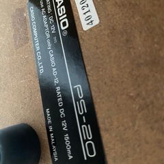 CASIO電子ピアノPS-20 88鍵盤の画像