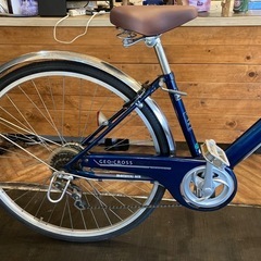 前後タイヤ・チューブ新品！ 】LEDオートライト 6段変速 27インチ