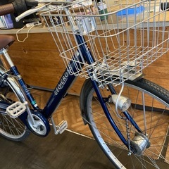 前後タイヤ・チューブ新品！ 】LEDオートライト 6段変速 27インチ