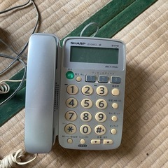 SHARPシャープデジタルコードレス電話機の画像