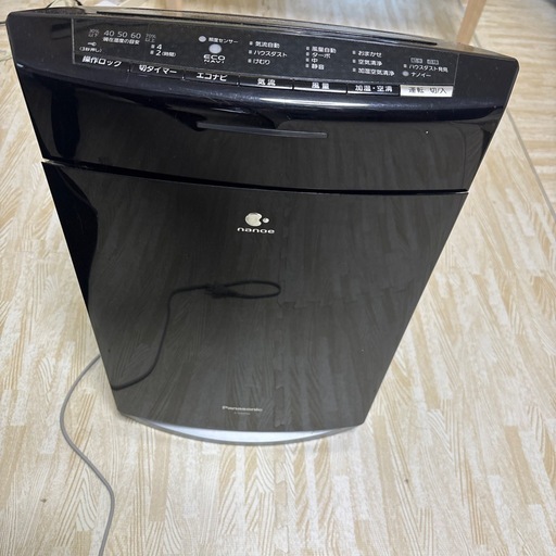 Panasonic製の空気清浄機