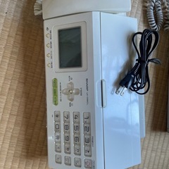 シャープFAXつき電話機