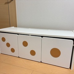 【 決まりました 】サイコロ型ラック キッズ デスク おもちゃ入れ 