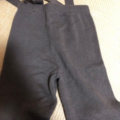 プティマイン＊ニット素材サロペッ120cmの画像