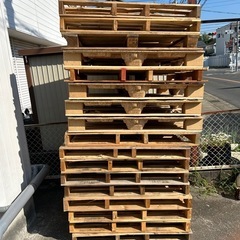 木パレット　上げます