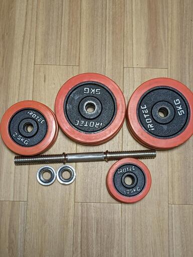 アイロテック IROTEC バーベルプレート 60kgセット