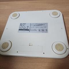 ★商談中★【難あり】オーム 体重計 大画面表示 ＨＢ－Ｋ６０－Ｗ オーム電機 OHMの画像
