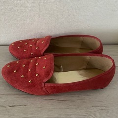 GU   スタッズ付き　オペラシューズ　Lの画像