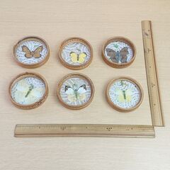 【中古品】【長期保管品】 バンブーコースター　６点セットの画像