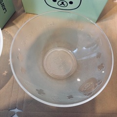 リラックマ③　ガラスのうつわ（大）　ローソンの画像
