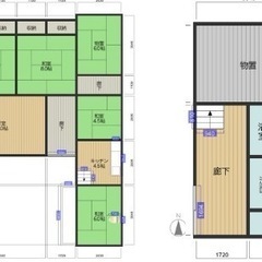 🉐気仙沼戸建🉐倉庫にも！？🉐激安❗️142.79m2の6DKSでこの家賃⁉️🉐商業施設至近で買い物も便利🉐 - 不動産