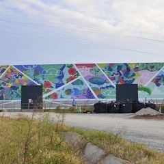 壁画、グラフィティ、アート、インスタ映え