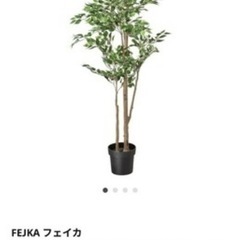 IKEA人工観葉植物　フェイカ　ベンジャミンの画像