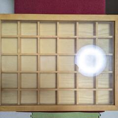 木製コレクションケースの画像