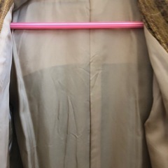 レイルロード　ストール付き　毛100%の画像