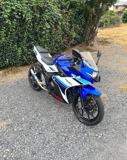 898.　動画あり　スズキ　GSX250R  社外マフラー　バイク　250cc 車体　埼玉