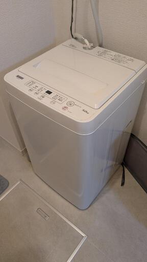 一人暮らし用洗濯機 2022年製 YAMADA Select YWM-T50H1 5kg