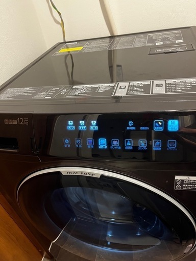 【売約済】ドラム型洗濯乾燥機　使用期間2ヶ月弱