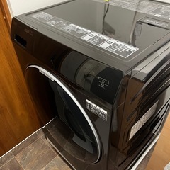 【売約済】ドラム型洗濯乾燥機　使用期間2ヶ月弱の画像