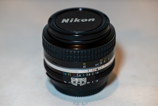 レンズ Ai NIKKOR 50mm f1.4