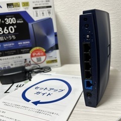 超美品/Wi-Fiルーター(IPV6対応)の画像