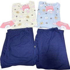 【新品タグ付き】うさまる ルームウェア パジャマ 2枚セット 160㎝