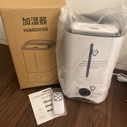 【新品】加湿器 大容量 5ℓ リモコン付き