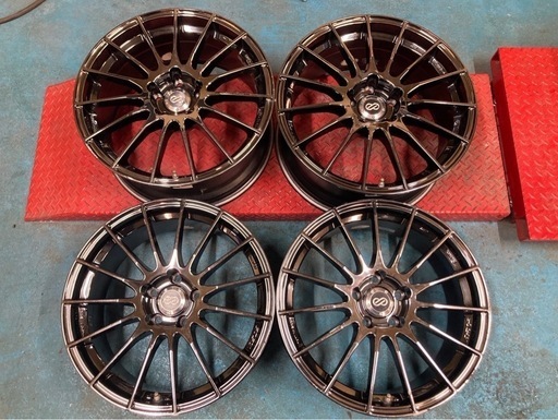 ENKEI RS05 18インチ 8j +40 PCD114.3 スパッタリング