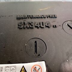 新品１年未満　ＣＣＡ９５０（ＳＡＥ）　ＣＡＴ　純正バッテリー　キャタピラー　３０８Ｅ等　要小加工で９５Ｄ３１クラスに搭載も可能の画像