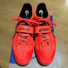 28.5 asics 投擲 スローイングシューズ 陸上 砲丸 円...