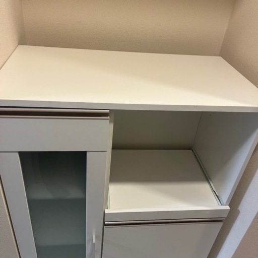 レンジ台(フォルムN RE1175 WH）ニトリ