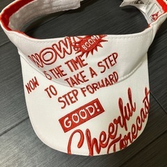 ゴルフウェア　ルコック　コラボ　ピンクセットアップ　サンバイザー　セット　の画像