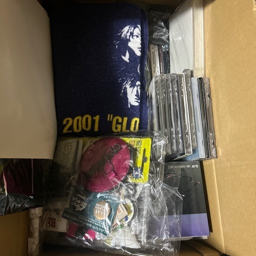 GLAYファン引退につきグッズ等