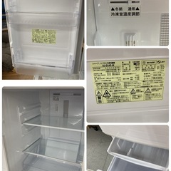 S101 ⭐ SHARP 2ドア冷蔵庫（137L 付け替えドア）20年製 SJ-D14F ⭐ 動作