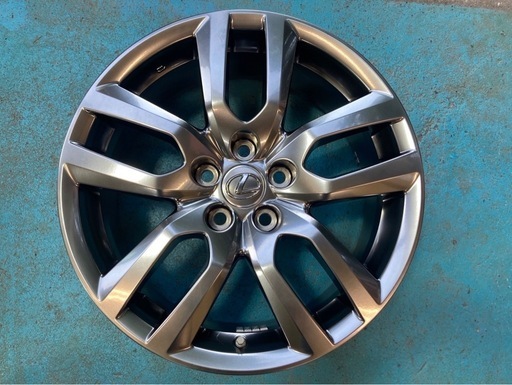 レクサス NX 純正 18インチ 7.5j +35 PCD114.3 ハイグロス 空気圧センサー付 動作未確認