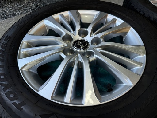 中古スタッドレスセット 90ヴォクシー 純正 16インチ 6j +40 PCD114.3 トーヨー GIZ2 205/60R16 20