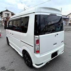 ご成約‼️エブリイワゴン後期‼️車高調‼️カスタム多数‼️車検付き‼️込み込み価格‼️の画像