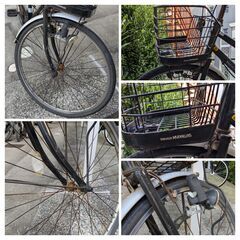 【締め切りました】ジャンク☆My Pallas(マイパラス)  シティサイクル 26インチ M-512 走行のみ可 メンテナンス必須の画像