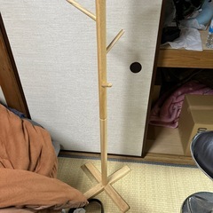 木製服かけ