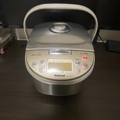 炊飯器 5.5合炊き ナショナル SR-A10J3 