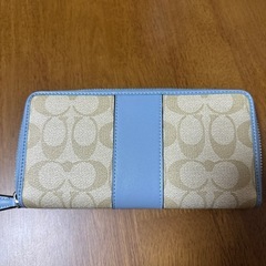 coach コーチ　新品長財布の画像
