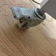 移動式テレビ台　キャスタースタンド付き　コード収納⭕️高さ調節⭕️の画像