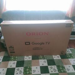 新品オリオン50型4KGoogleテレビ