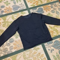 （決まりました）ストレッチダブルフェイスプルオーバー（ダークグレ...