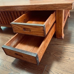 火鉢 囲炉裏 座卓 引出し付き ローテーブル 和家具
