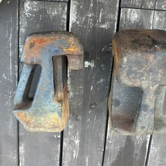 ヤンマー トラクター用 ウエイト 2個の画像