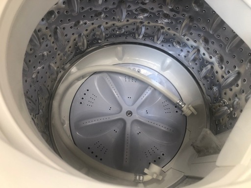 K163★2018年製★SHARP製4.5㌔洗濯機★6ヶ月保証付き★近隣配送・設置可